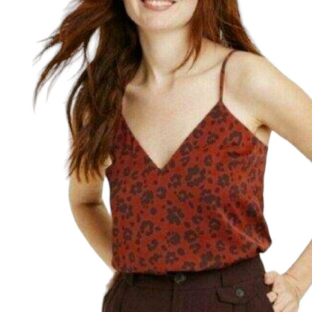 Leopard print cami top